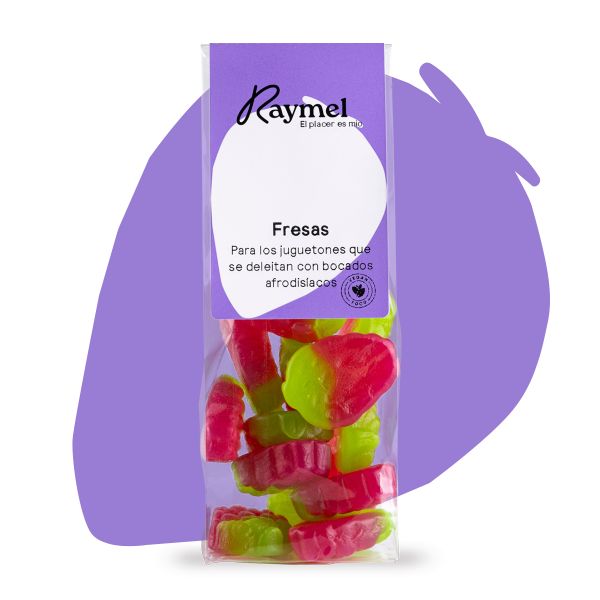 Fresas veganas