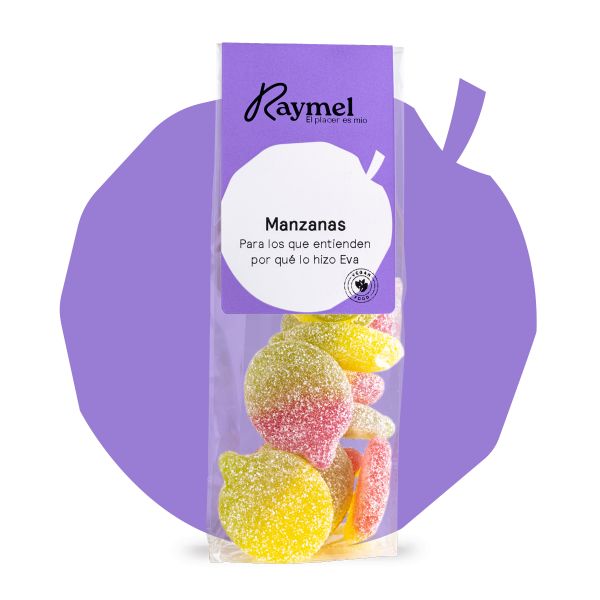 Manzanas veganas