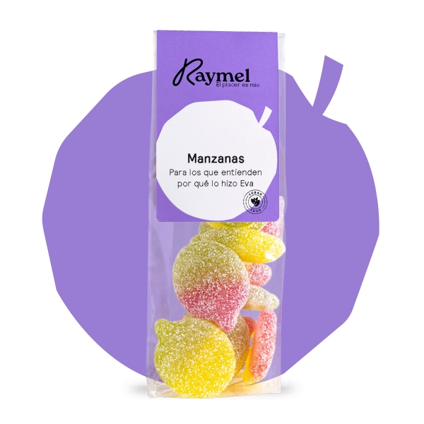 Manzanas veganas