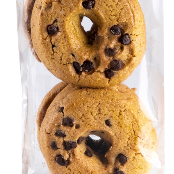 Rosquillas de naranja con chocolate bajas en azúcar 